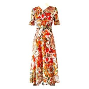 Vicky and Lucas floral dress size S New